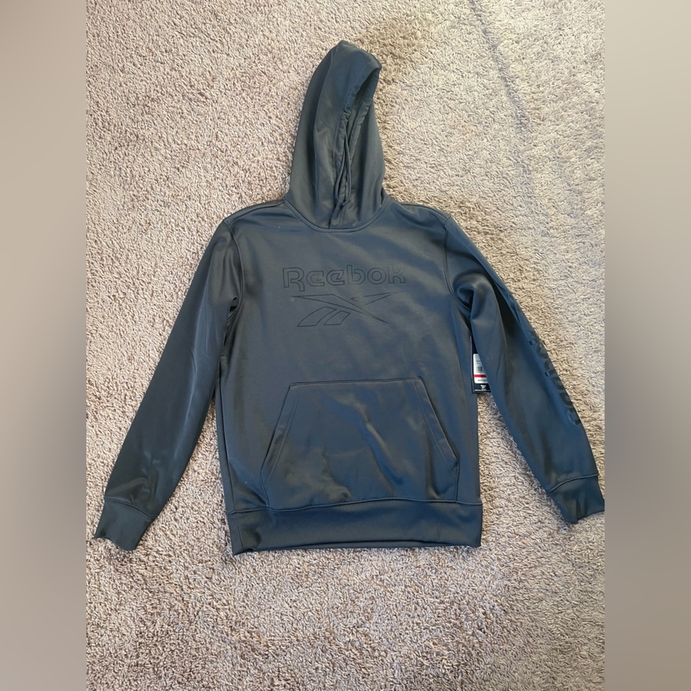 Reebok Men ebony Hoodie size small NWT